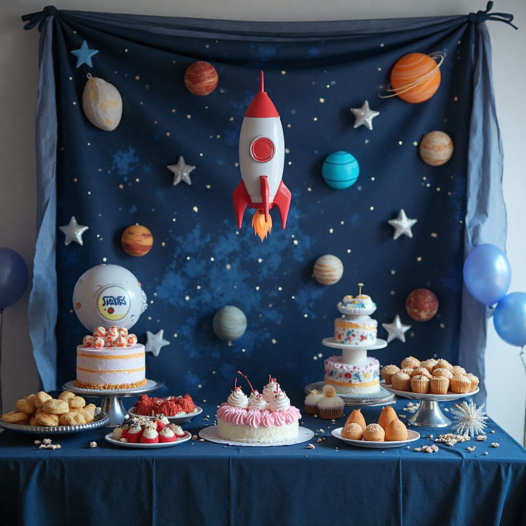 Weltraum-Party
