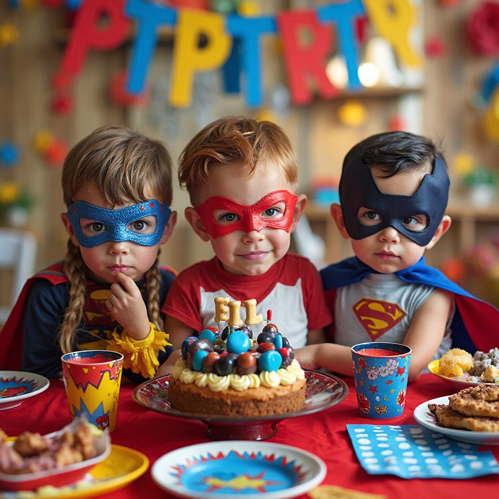 Superhelden-Party